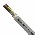 F-CY-JZ Cable blindado con malla 3×20,80°C 300v,cobre, PVC/G negro num. + ver/am