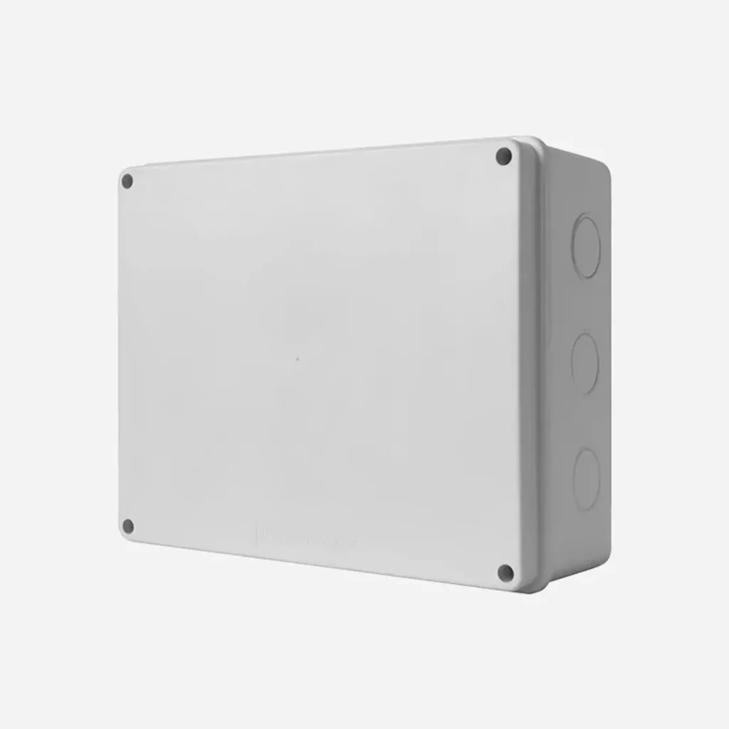 Caja estanca c/lat. lisos 12/36 250mmHX300mmWX120mmD Plastico ABS IP65