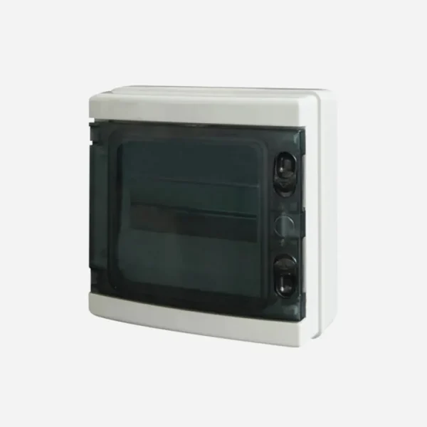 Caja de dist. p/sobreponer 8M 210mmHX215mmWX100mmD Plastico ABS IP65