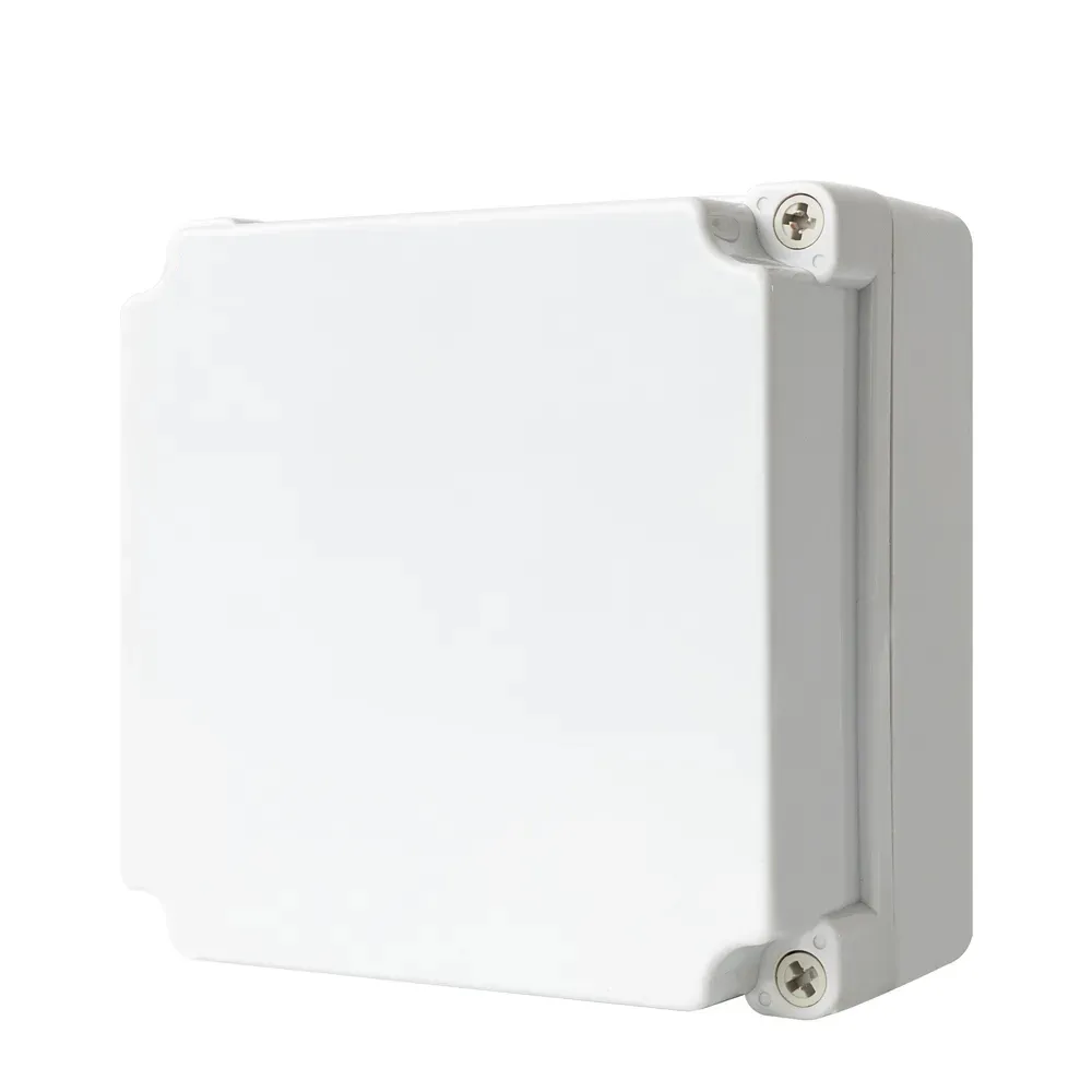 Caja de distribucion sobrep. p. opaca c/plat. 175HX175WX100Dmm Plastic PC IP67