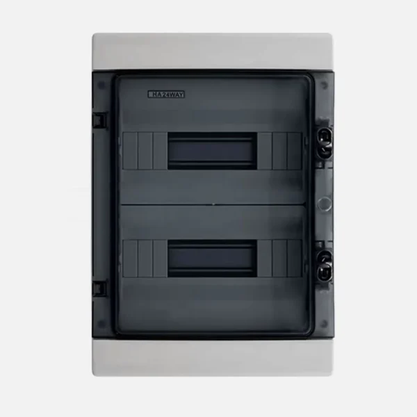 Caja de dist. p/sobreponer 24M 300mmHX415mmWX140mmD Plastico ABS IP65