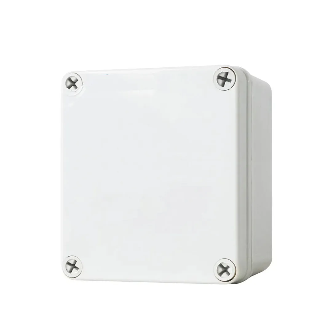 Caja de distribucion sobrep. p. opaca c/plat. 125HX125WX75Dmm Plastic PC IP67