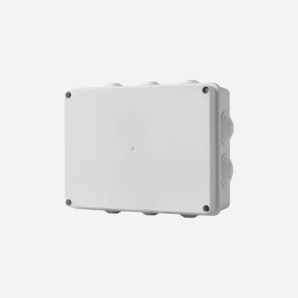 Caja estanca c/conos 10/36 200mmHX155mmWX80mmD Plastico ABS IP65