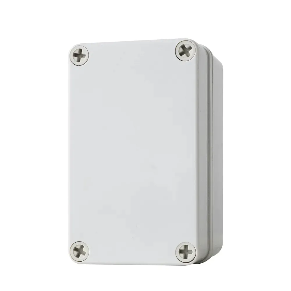 Caja de distribucion sobrep. p. opaca c/plat. 110HX80WX45Dmm Plastic PC IP67