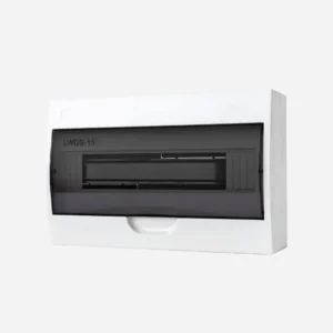 Caja de dist. p/sobrep. vent. transp. 15M 198HX310WX95D Plastico ABS IP40