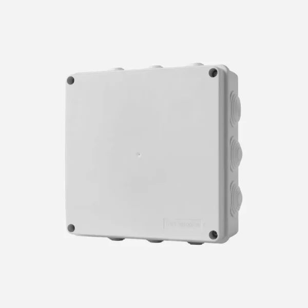Caja estanca c/conos 12/36 200mmHX200mmWX80mmD Plastico ABS IP55