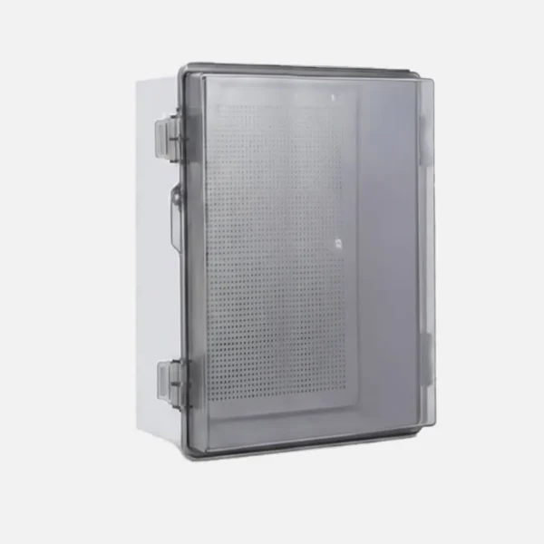 Gabinete mural puerta transp. c/platina 300mmHX300mmWX180mmD ABS+PC IP66