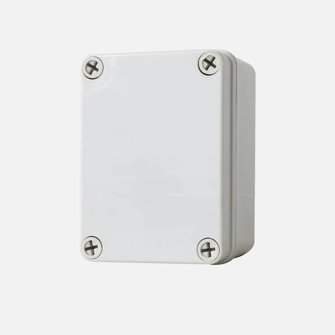 Caja de distribucion sobrep. p. opaca c/plat. 95HX65WX55Dmm Plastic PC IP67