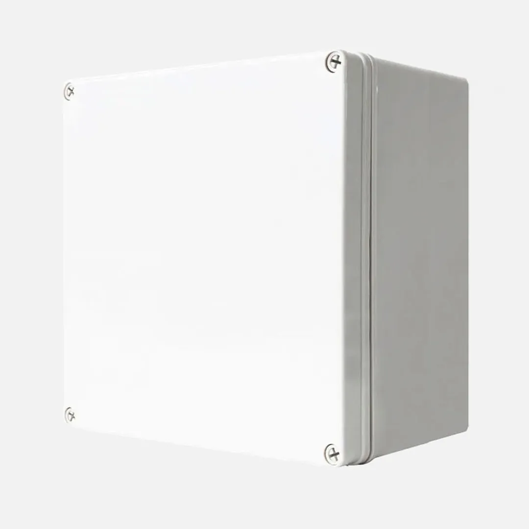 Caja de distribucion sobrep. p. opaca c/plat. 340HX280WX180Dmm Plastic PC IP67