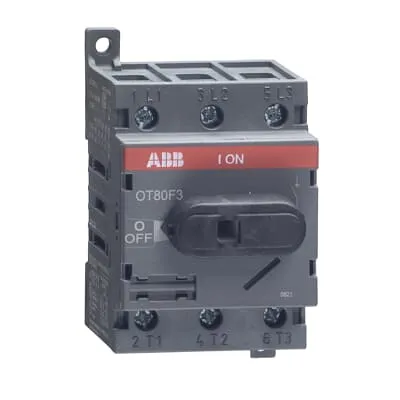 OT80F3 Interruptor seccionador 3 polos 63-80A 750V