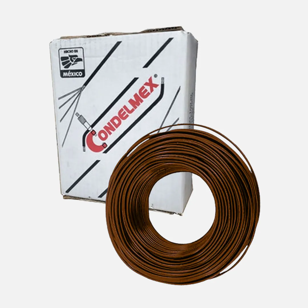 CABLE CONDELMEX THHW-LS 0.519MM2 20 AWG 90° 600V CAFÉ