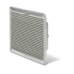 Filtro de salida uso exterior 177x177mm RAL 7000 para ventilador Tamaño 2