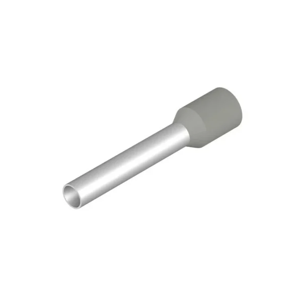 H4,0/26D GR Terminal tipo ferrul aislado 20L 2.05mm² 12AWG DIN Gris 100PZ