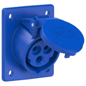 2301 Base empotrar 2P+T 6H 16A 230V IP44 Azul