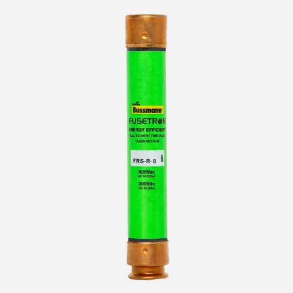 Fusetron Fusible accion retardada Clase RK5 2-Elemento 21x127mm 8A 600VCA 200kA