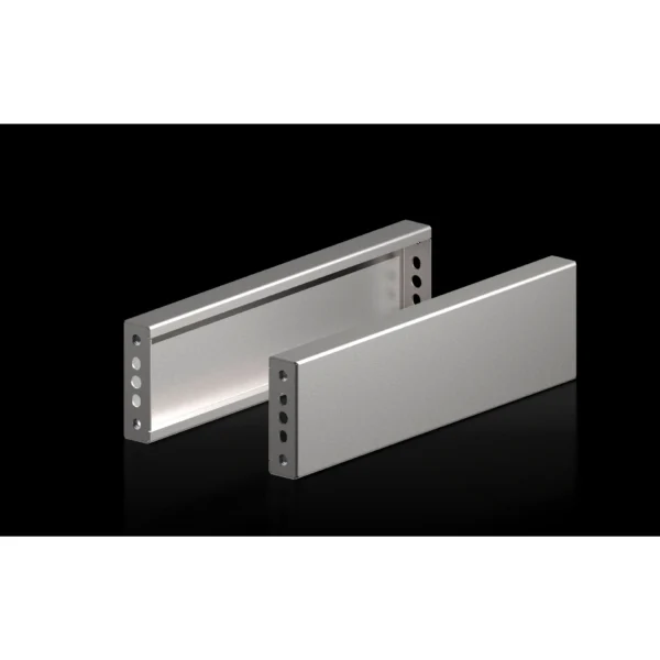 VX Zócalo lateral de acero inoxidable 100Hx500Wmm 2piezas