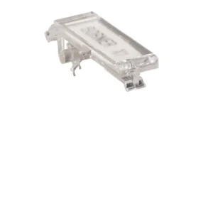 Viking 3 Portaetiquetas transparente para tope de fijación 375 10 y 375 11