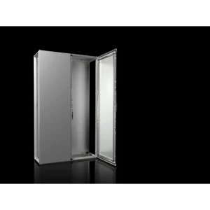 VX25 Armario de chapa de acero 2000Hx1200Wx400Dmm 2 Puertas IP55 NEMA 12 RAL7035