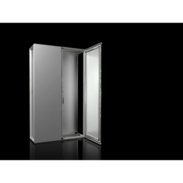 VX25 Armario de chapa de acero 2000Hx1200Wx400Dmm 2 Puertas IP55 NEMA 12 RAL7035