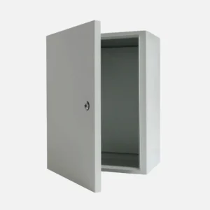 Gabinete mural c/plat. 800Hx600Wx400Dmm Acero lam. en friogalv RAL7035 IP66