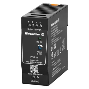 PRO BAS 60W 12V 5A Fuente de alimentación monofásica 100-240VCA
