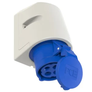 2322 Base mural 3P+T 9H 16A 230V IP44 Azul