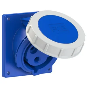 2804 Base empotrar 2P+T 6H 32A 230V IP67 Azul