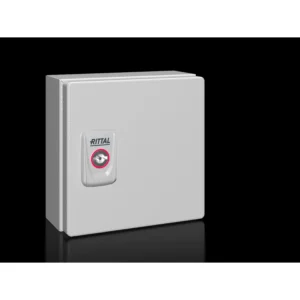 KX E-Box Caja pequeña de chapa de acero 150Hx150Wx80Dmm IP66 RAL7035