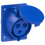 2304 Base empotrar 2P+T 6H 32A 230V IP44 Azul