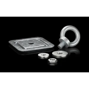 AX Cáncamos de transporte con rosca M12 de chapa de acero 2pz