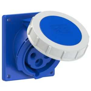 2805 Base empotrar 3P+T 9H 32A 230V IP67 Azul