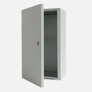 Gabinete mural c/plat. 1200Hx800Wx400Dmm Acero lam. en friogalv RAL7035 IP66