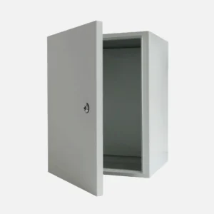 Gabinete mural c/plat. 600Hx500Wx300Dmm Acero lam. en friogalv RAL7035 IP66