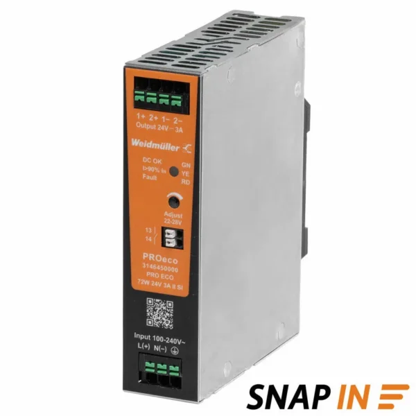 PRO ECO 72W 24V 3A II SI Fuente de alimentacion monofasica 100/240VCA