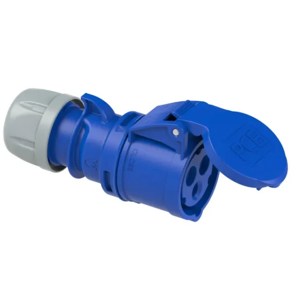 2204 Base aerea 2P+T 6H 32A 230V IP44 Azul
