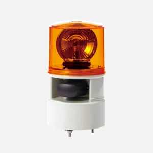 Torreta de filamento Luz giratoria+buzzer 105dB 119?x215Hmm 24VCD Ambar