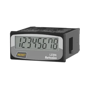 LE8N-BV Temporizador LCD 8 digit 48WX24H 24-240VAC 6-240VDC IP66