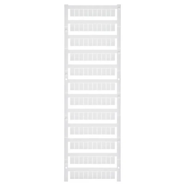 MF 10/6 MM WS Etiqueta para clema s/rotulación 10Hx6Wmm Blanca tablilla 120pzs