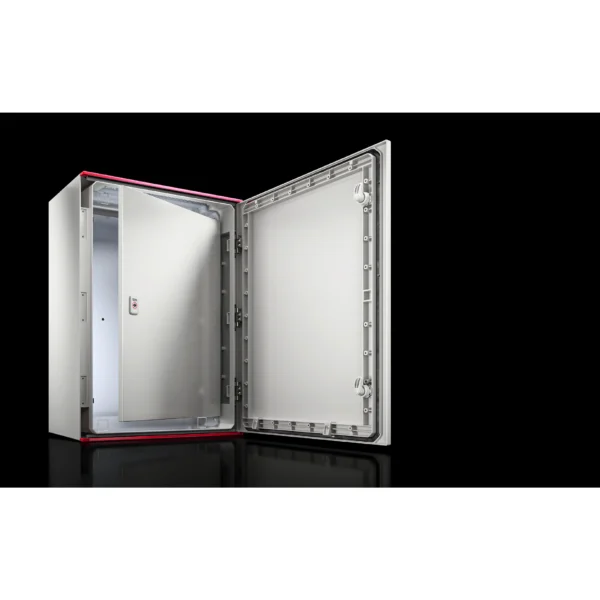 SZ Puerta interior acero 400x400mm montaje lateral RAL 7035
