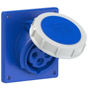2802 Base empotrar 3P+T 9H 16A 230V IP67 Azul