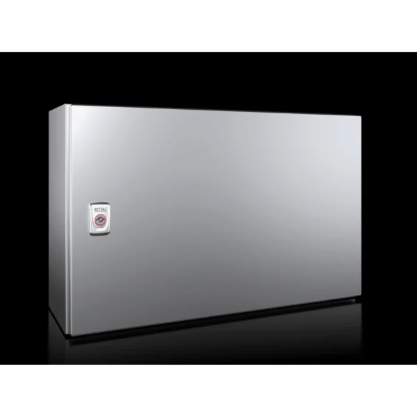 AX Gabinete mural de acero inoxidable AISI304 1P 380Hx600Wx210Dmm IP66 NEMA 4X