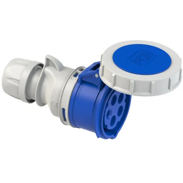 2703 Base aerea 3P+N+T 9H 16A 230V IP67 Azul