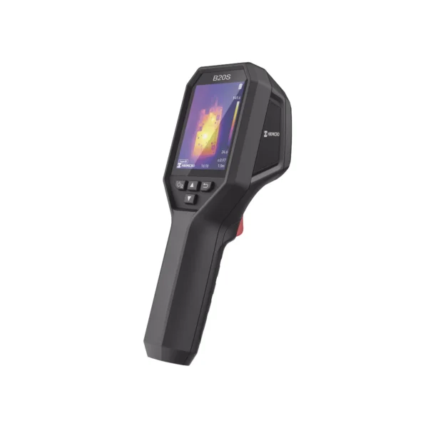 B20S Cámara termográfica 256×192 IR 2MP Visual Pantalla 3.2 LCD 25Hz IP54