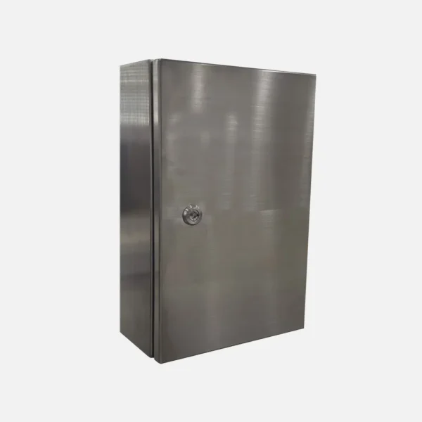 DM Gab c/plat acero inox AISI304 1P 300Hx250Wx150Dmm IP66 NEMA 4X