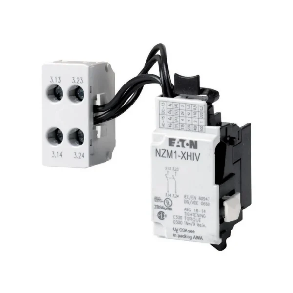 NZM1-XHIV Contacto auxiliar 2NA cierre adelantado 4A 500VAC/220VDC tornillo