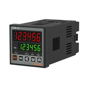 CT6S-1P4T Contador Temporizador 6 Digitos 100-240VCA Salida SPDT 5A RS485 IP65