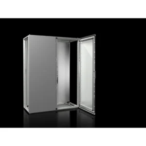 VX25 Armario de chapa de acero 1600Hx1200Wx500Dmm 2 Puertas IP55 NEMA 12 RAL7035