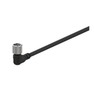 CLDH408-5 Cable conector sensor M8 angular hembra 4 pines PVC 5m IP67 IP69K