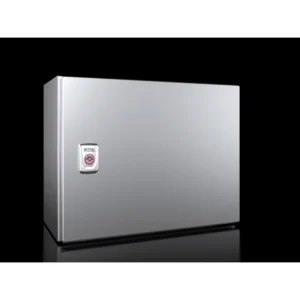 AX Gabinete mural de acero inoxidable AISI304 1P 300Hx380Wx210Dmm IP66 NEMA 4X