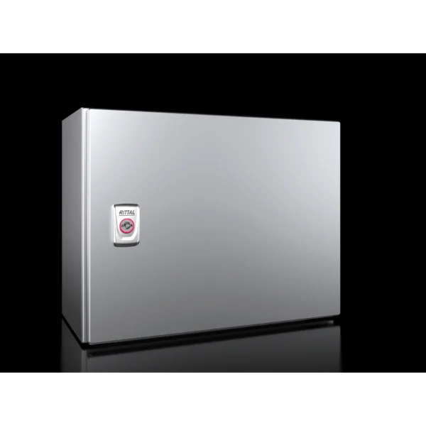 AX Gabinete mural de acero inoxidable AISI304 1P 300Hx380Wx210Dmm IP66 NEMA 4X